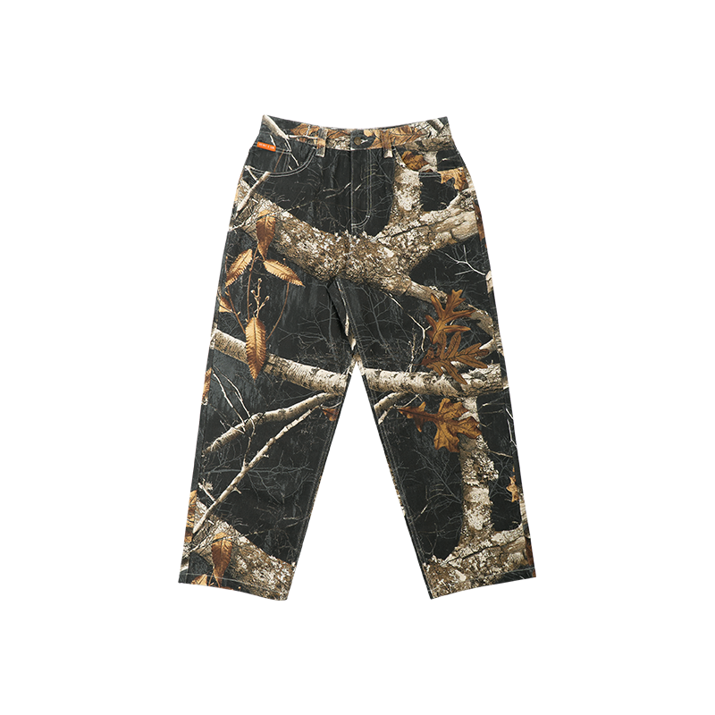 AVENUESON Three-color Branch Camouflage Casual Trousers