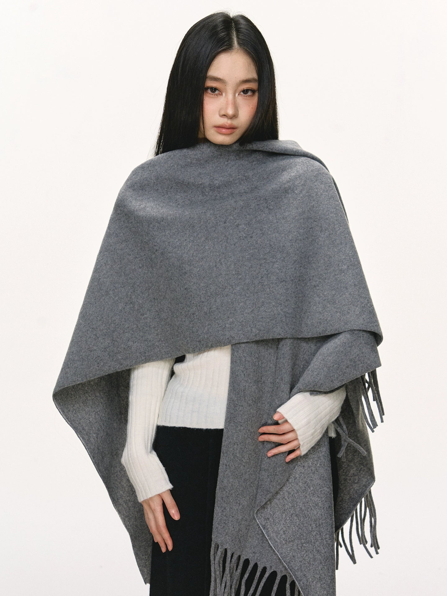 Anna Aneae Soft Waxy Comfortable Warm Shawl Scarf