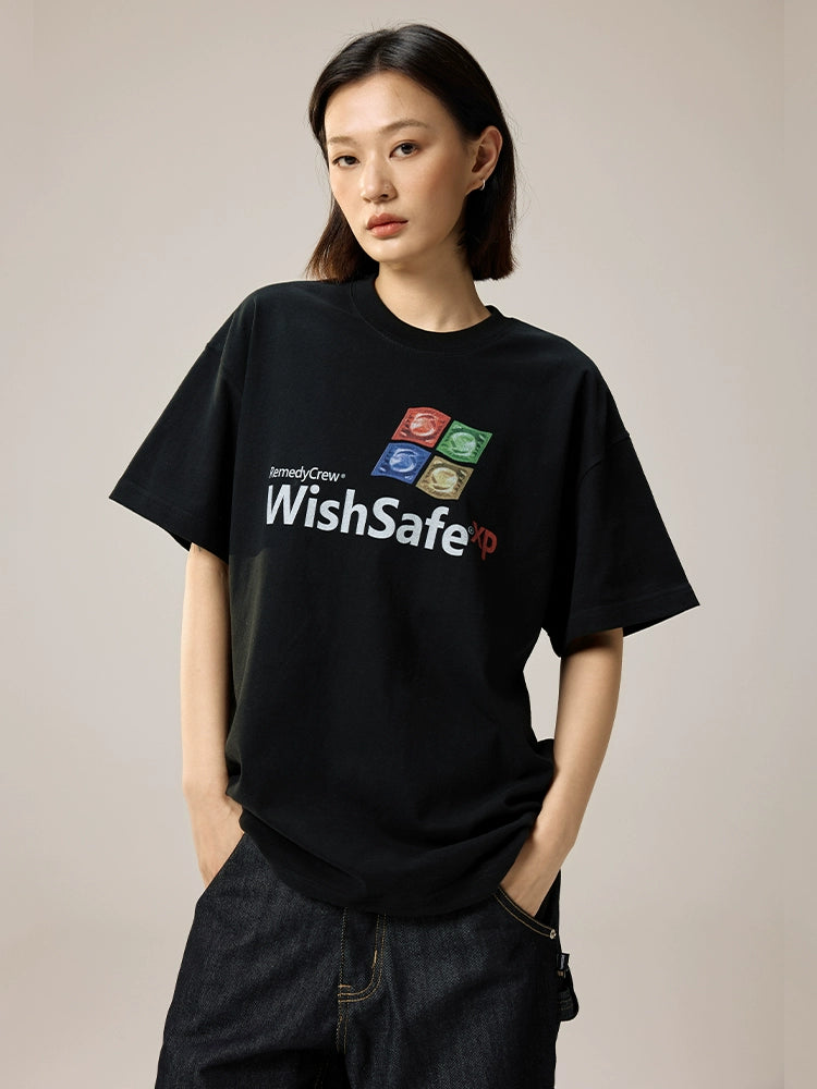 Remedy Loose Spoof Crew Neck Short Tee