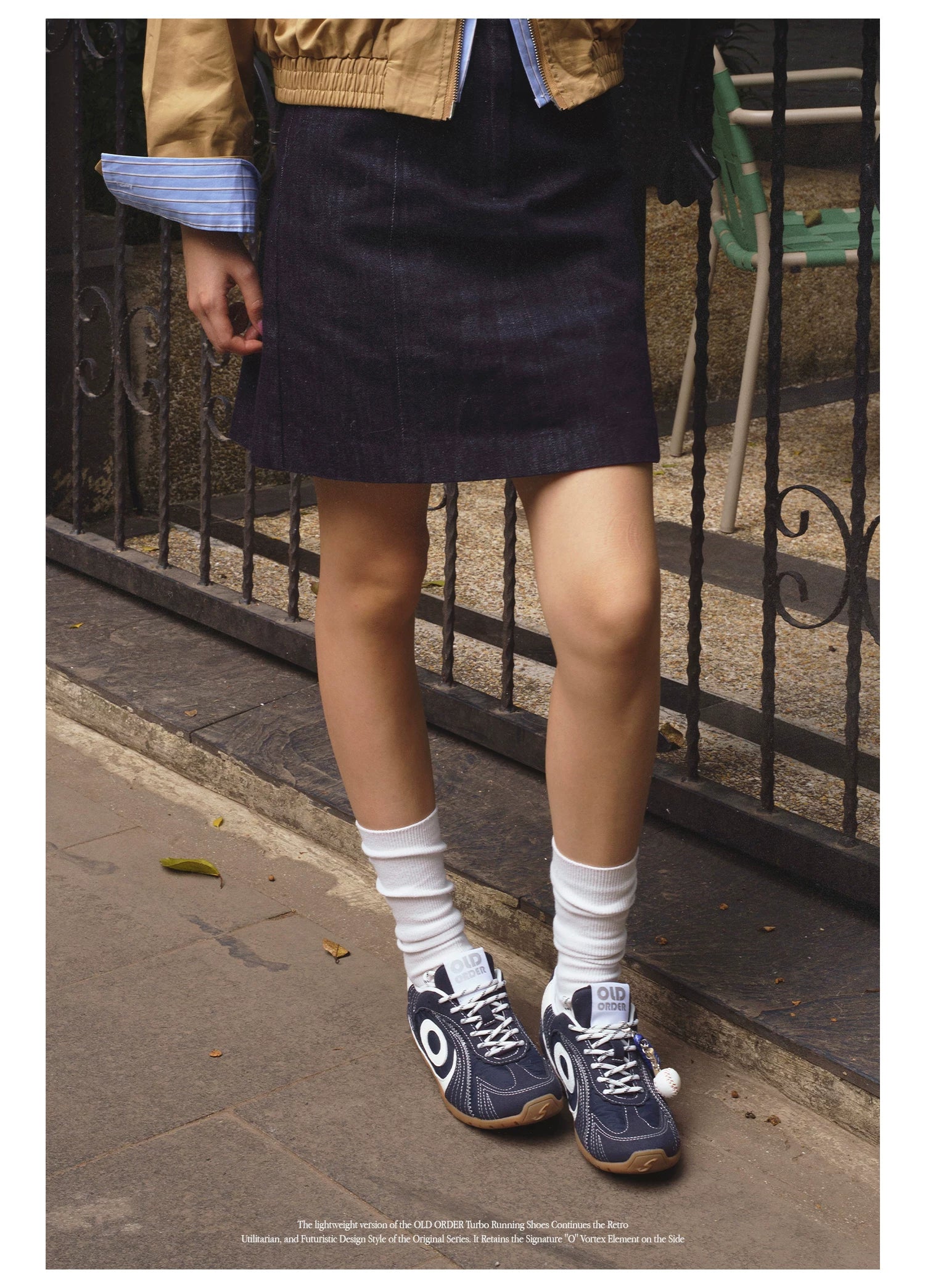 OLDORDER Color Matching Versatile Thin-soled Dexun Shoes