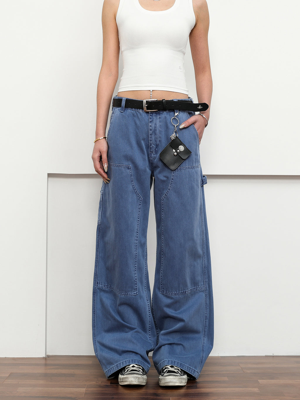 FLYOFF lumberjack blue Jeans