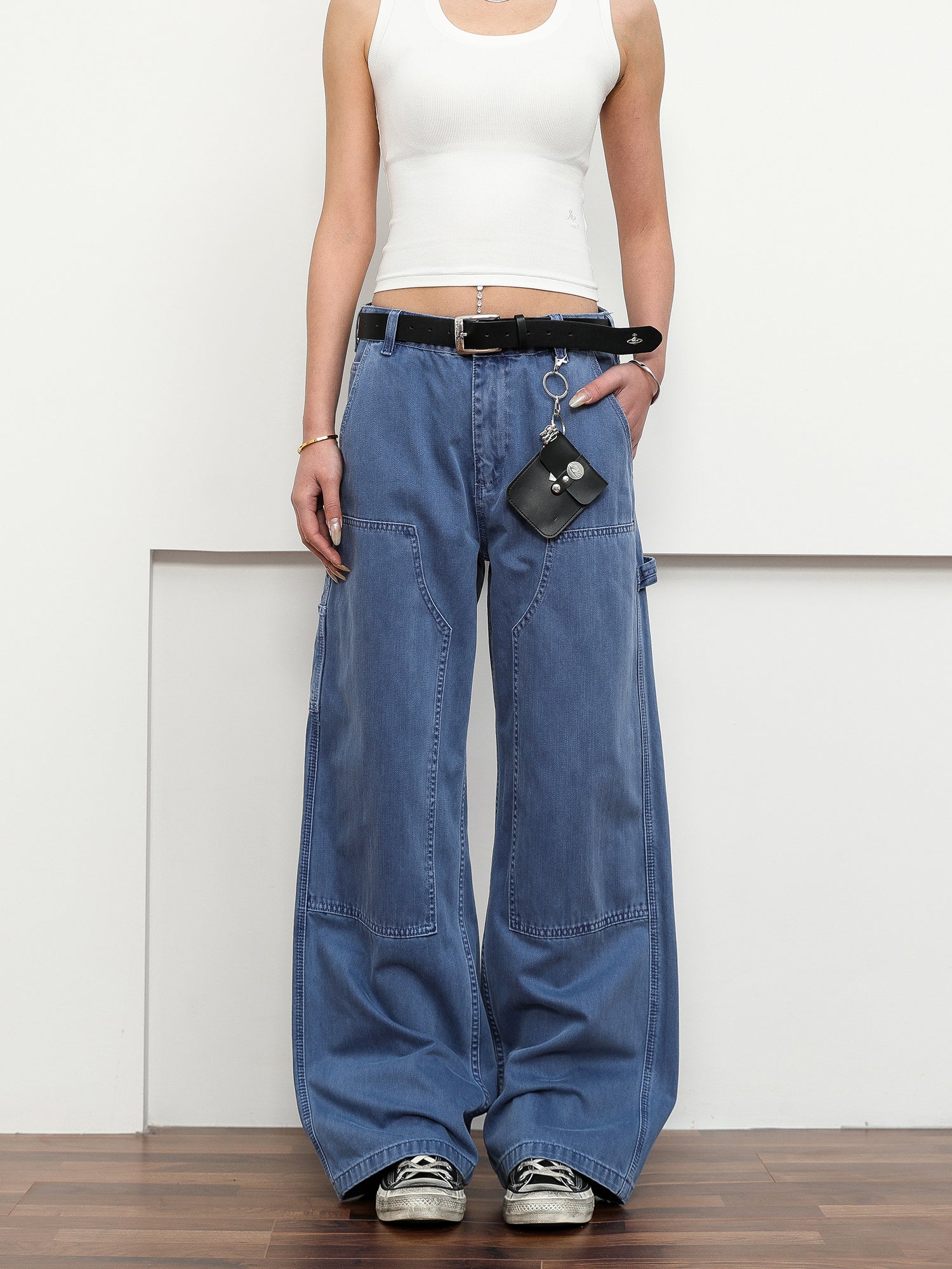 FLYOFF lumberjack blue Jeans