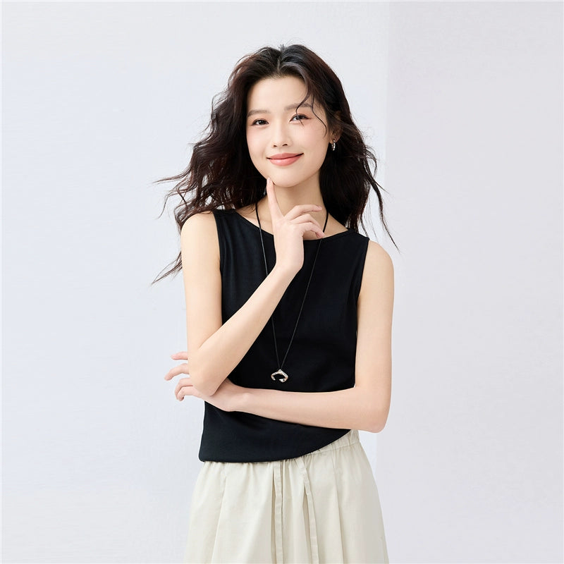 Giordano One-neck Slim-fit Knitted Vest