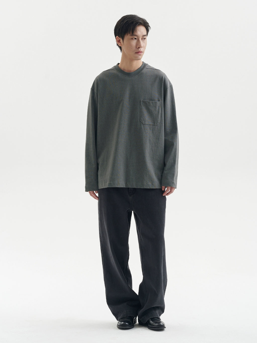 BUTTBILL Old Simple Retro Bottom Long Sleeve