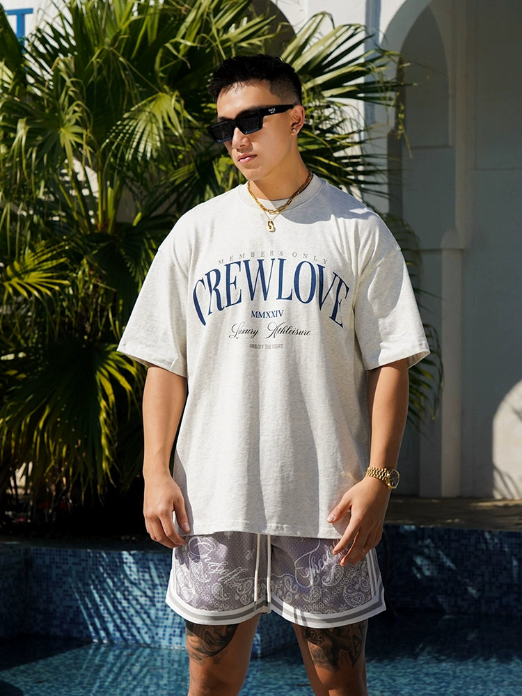 OOTC Retro College Loose Print Tee