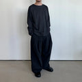 Anniehall Casual Versatile One-Word Collar Long Sleeve