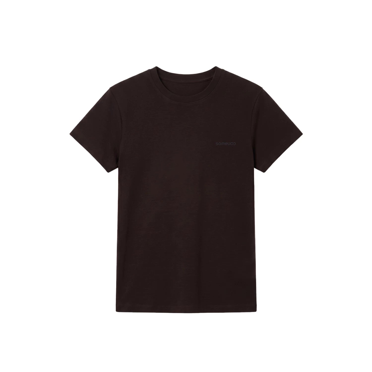Sameuoo Small Neckline Minimalist Casual Versatile Tee