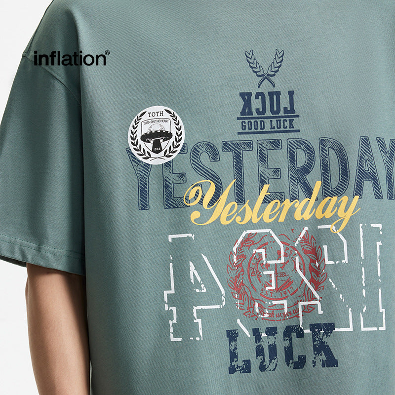 INF 265G Retro Printed Heavy Cotton Tee