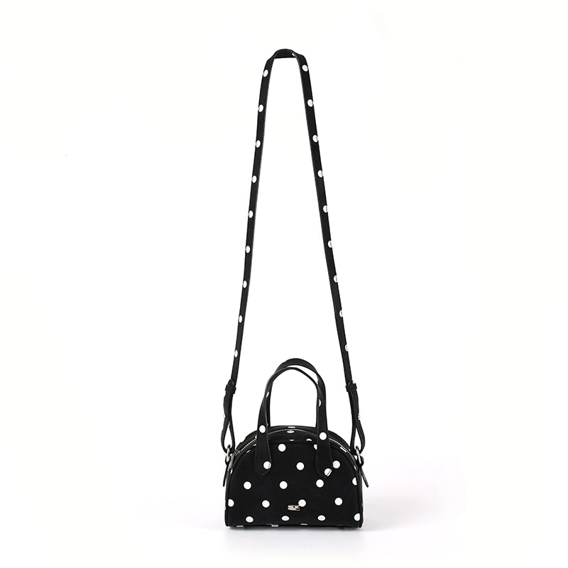 CryingCenter Polka Dot Boston Shoulder Crossbody Bag