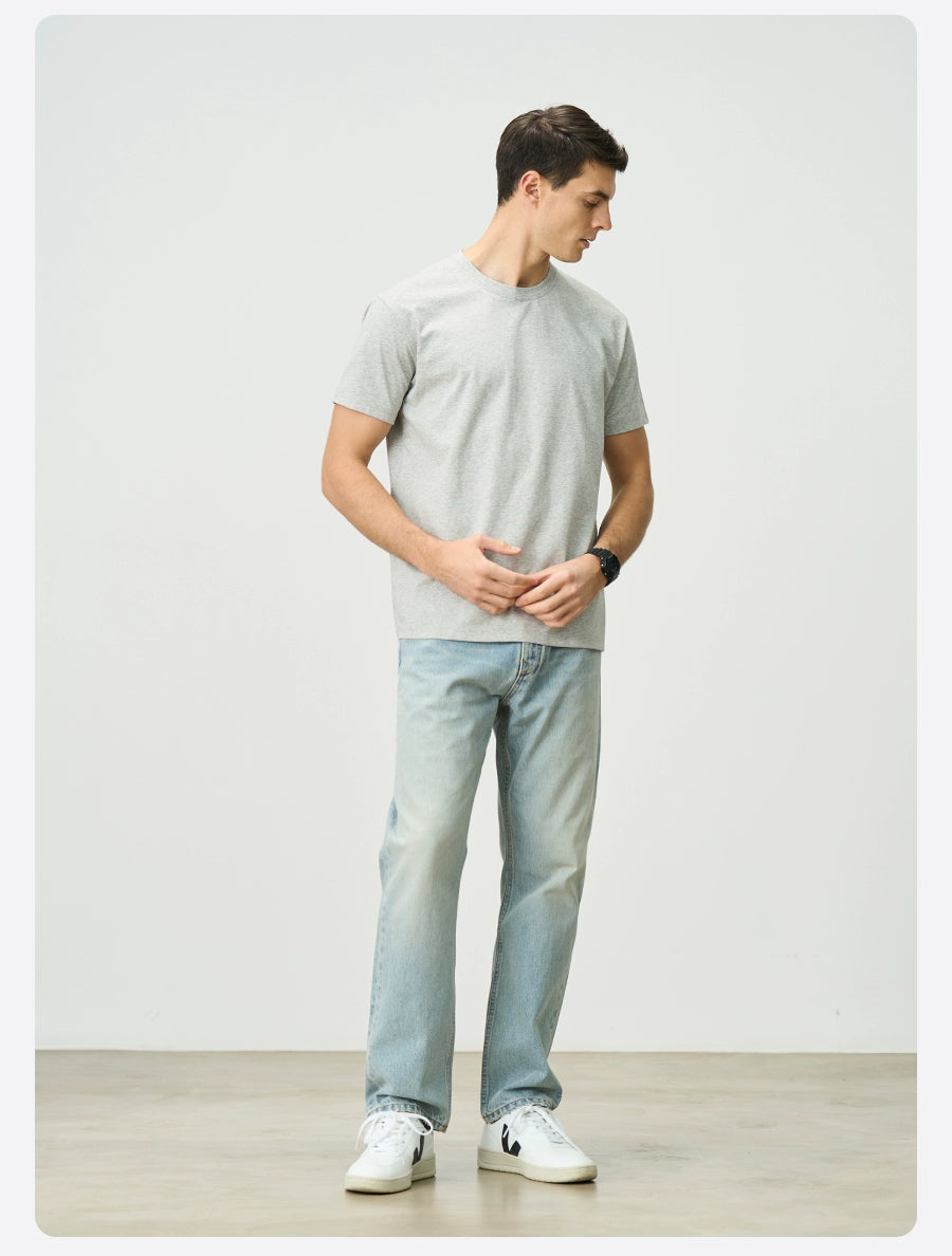 SIMWOOD Long-staple Cotton Casual Versatile Tee
