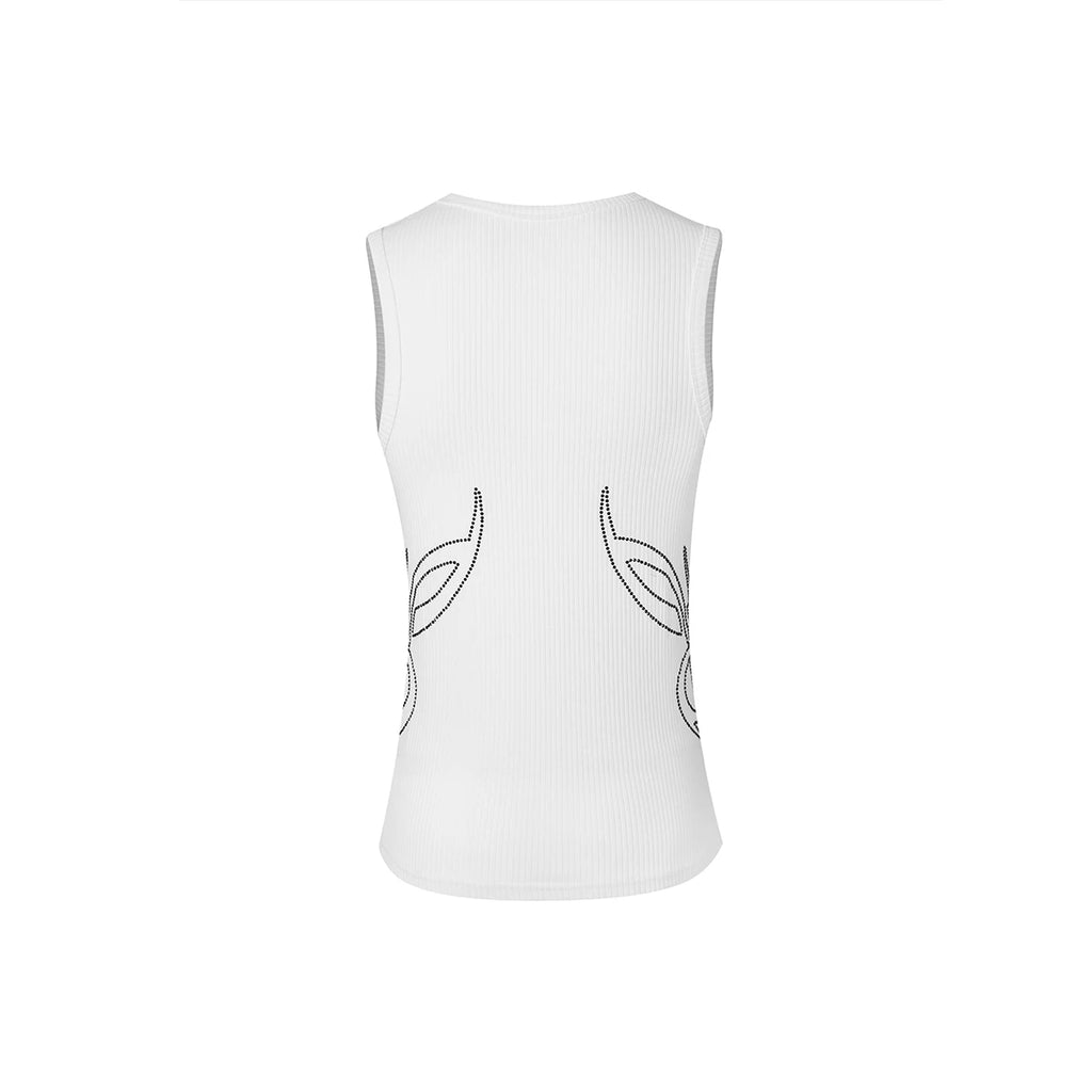 Karmanistic Vintage Slim Fit Hot Diamond Vest