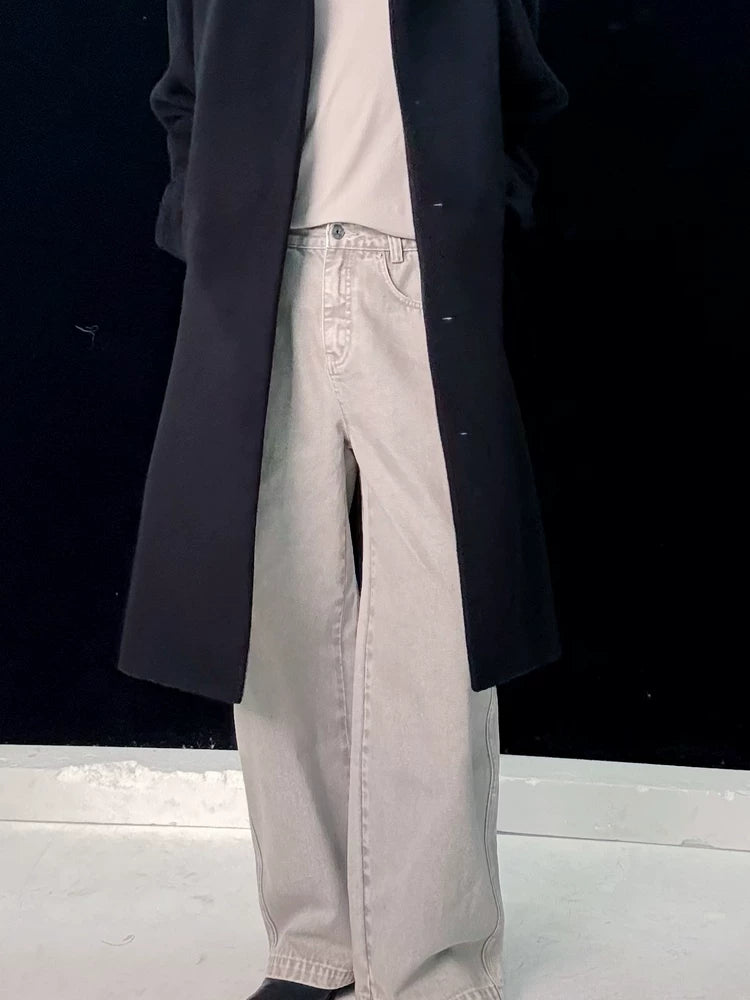 Southfish Straight-leg Baggy Jeans