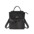 JANDRESS Suede Contrasting Backpack