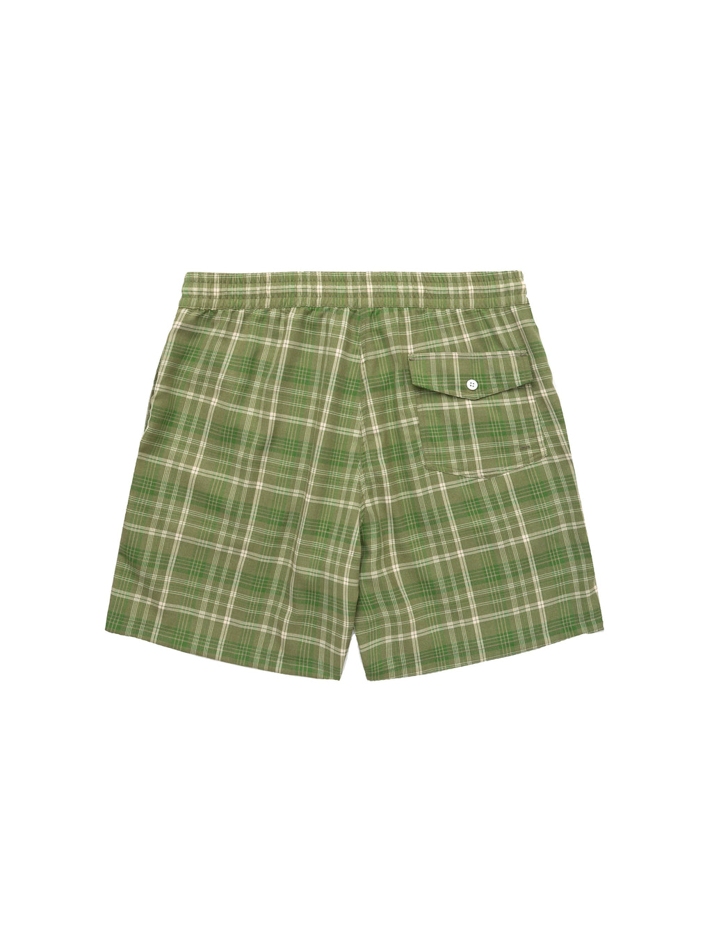BENT IDEA Contrast Checked Comfort Shorts