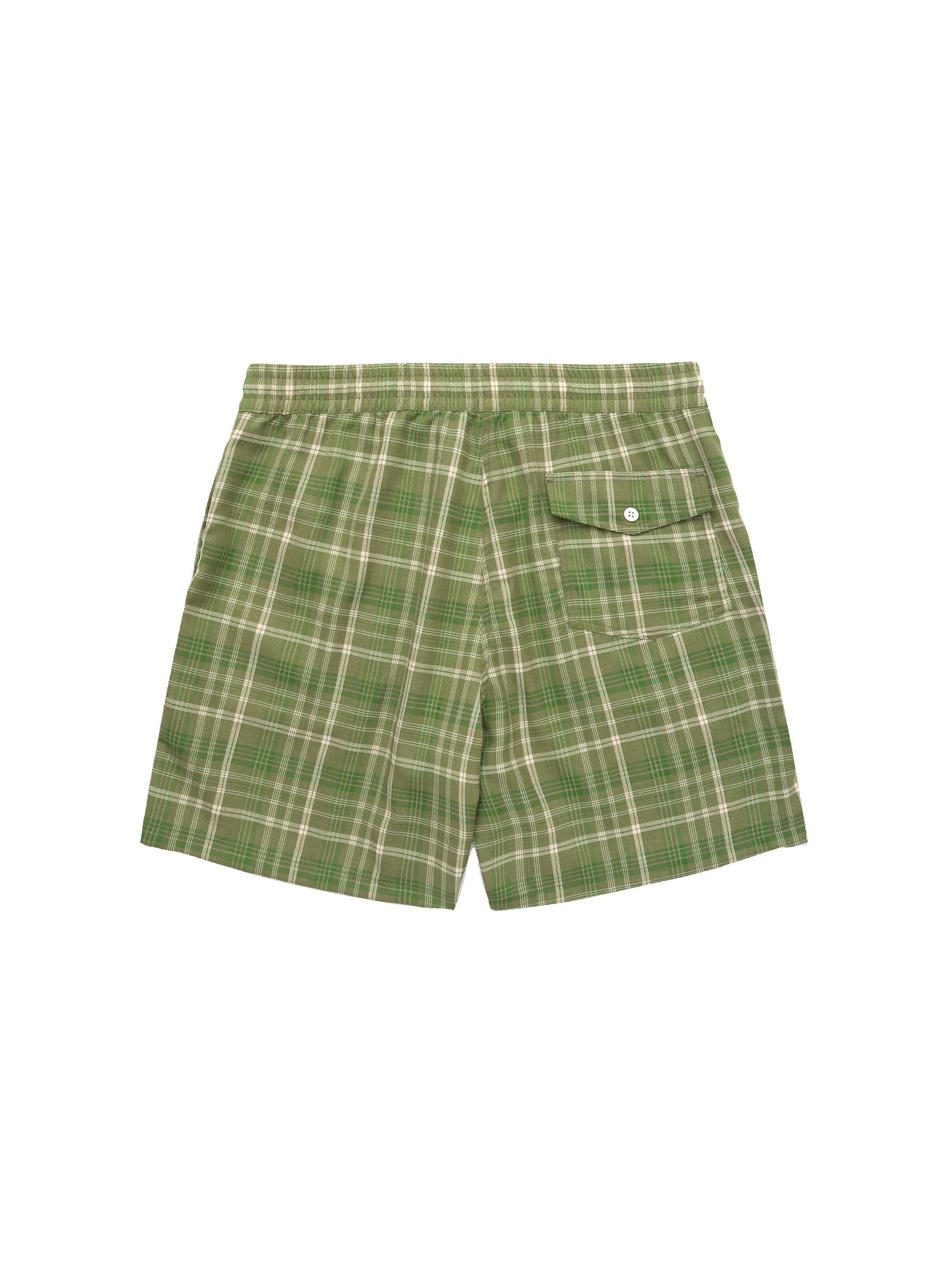 BENT IDEA Contrast Checked Comfort Shorts