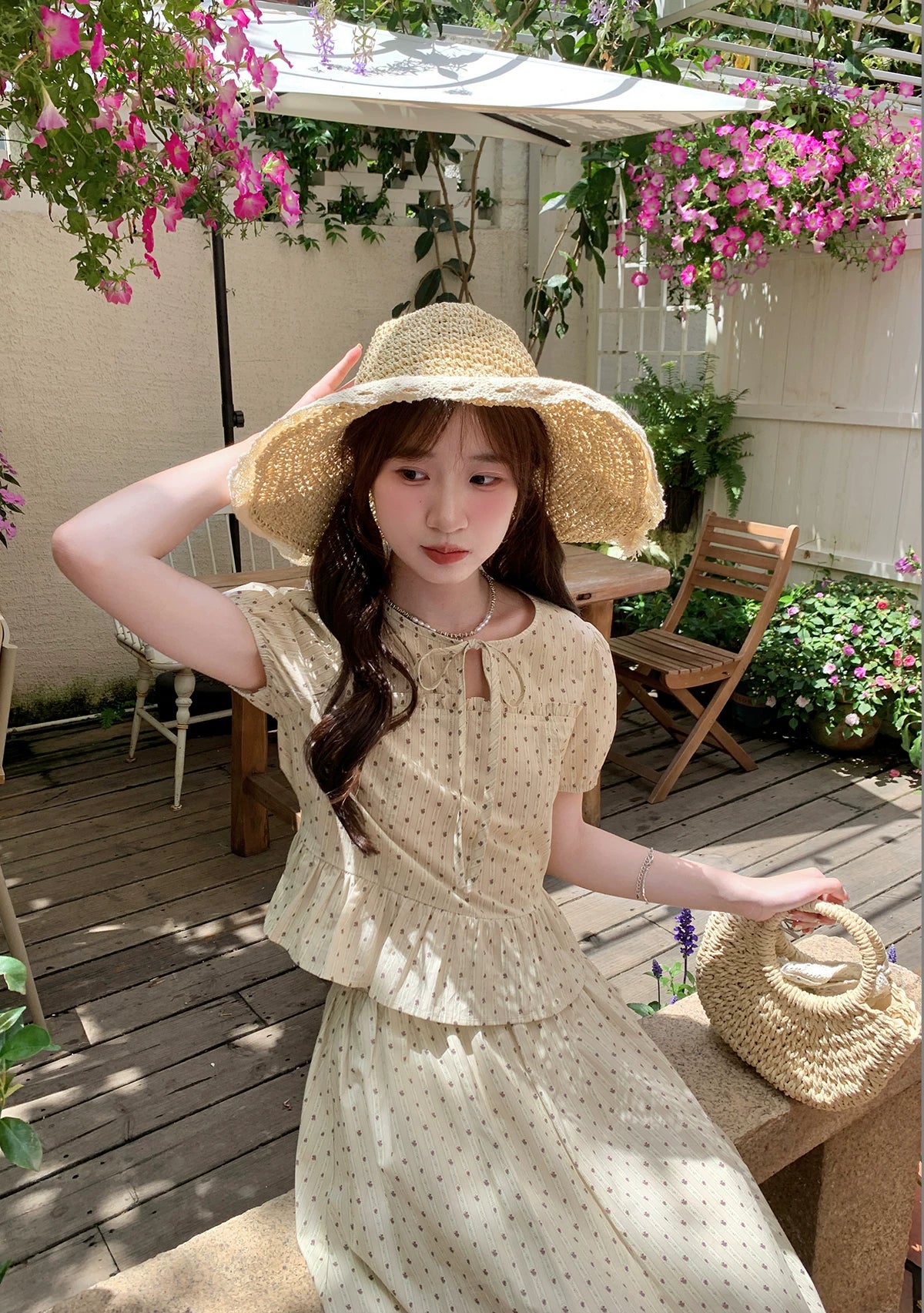 MUCHA Vintage Sweet Polka Dot Set