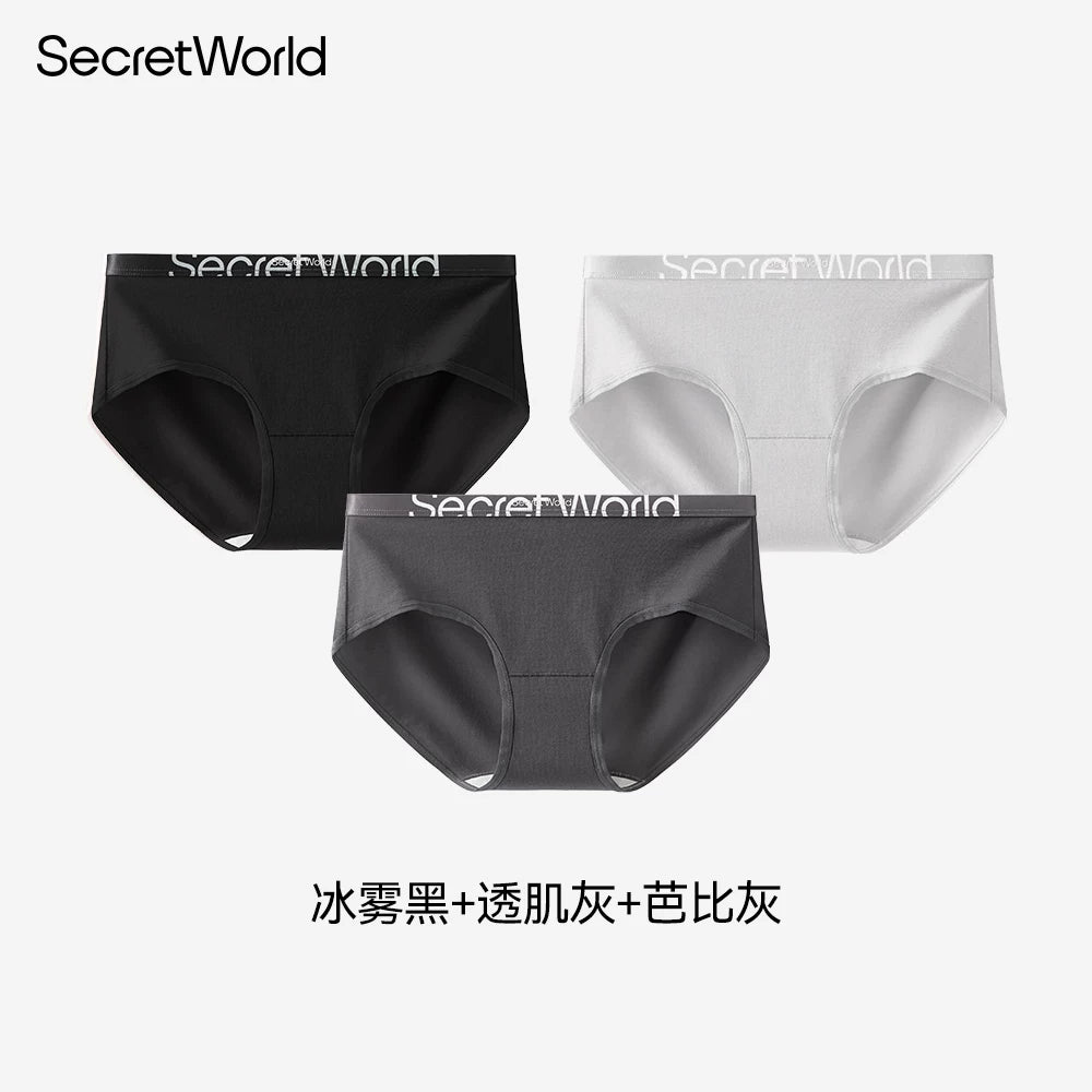 SecretWorld Cotton Antibacterial Mid-waist Briefs