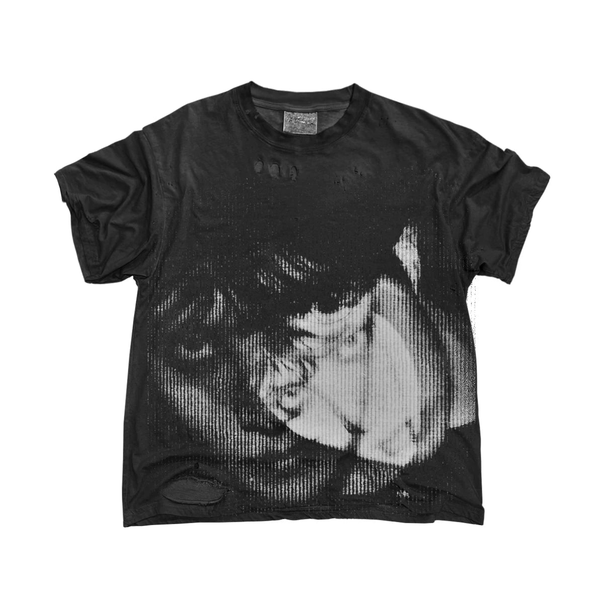 Prism Shoulder Ripped Loose Tee