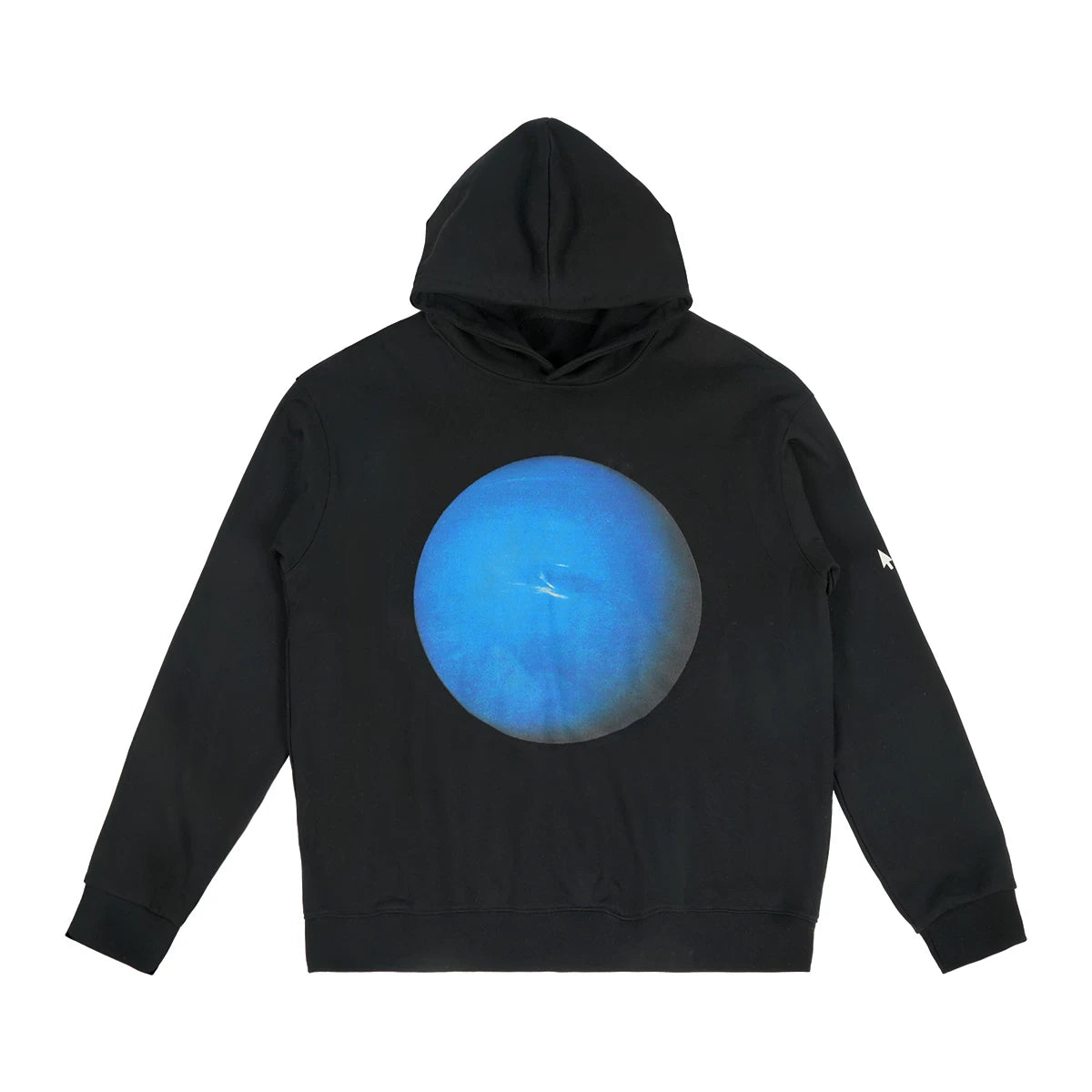 FMACM Vintage Neptune Print Hooded Sweater