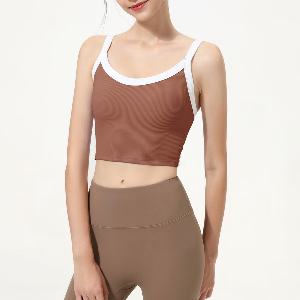 Athena Lulu One-piece Fixed Cup Yoga Vest Beauty Back