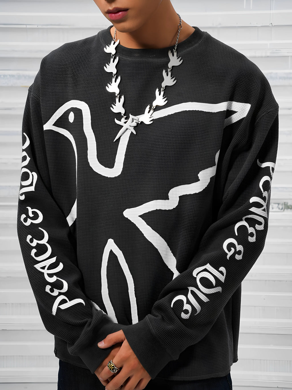 Vinkid Vintage Casual Sweater