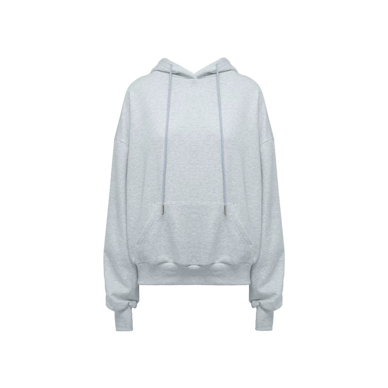 Audwyn Wings Sequin Patch Sports Hooded Sweater