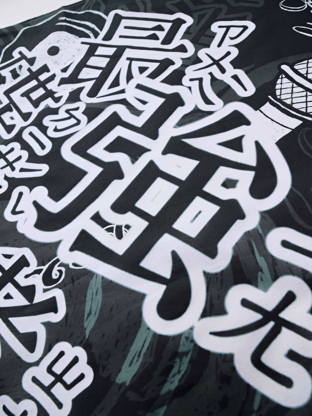 GameOne "Record Urchin" Cotton Square Towel