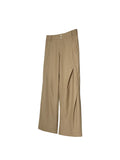SOUTH Wide-leg Pleated Trousers