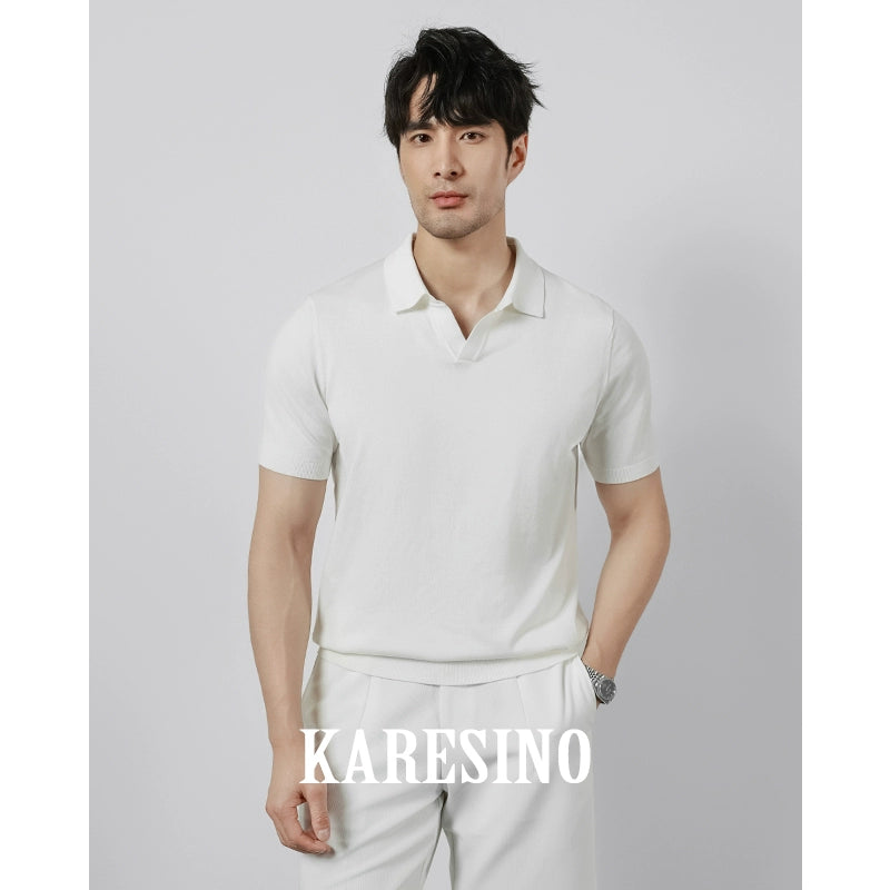 KARESINO Casual Ice Silk Versatile Tee