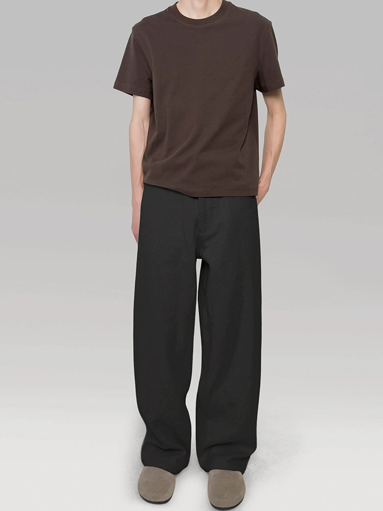 (Clearance) PLUS NO LOGO Casual Versatile Cool Tee