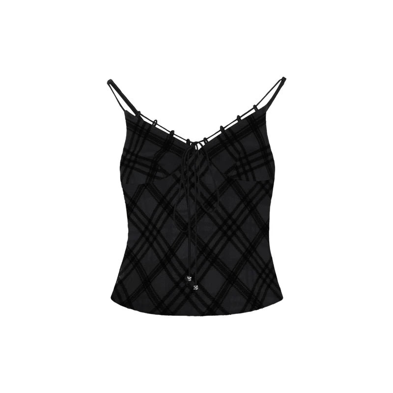 Audwyn Checked Sling Vest