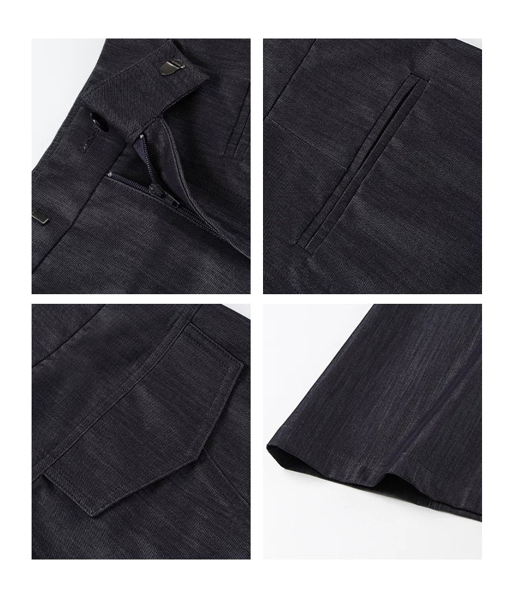 NEVA HU Thin Micro-pull Versatile Casual Pants
