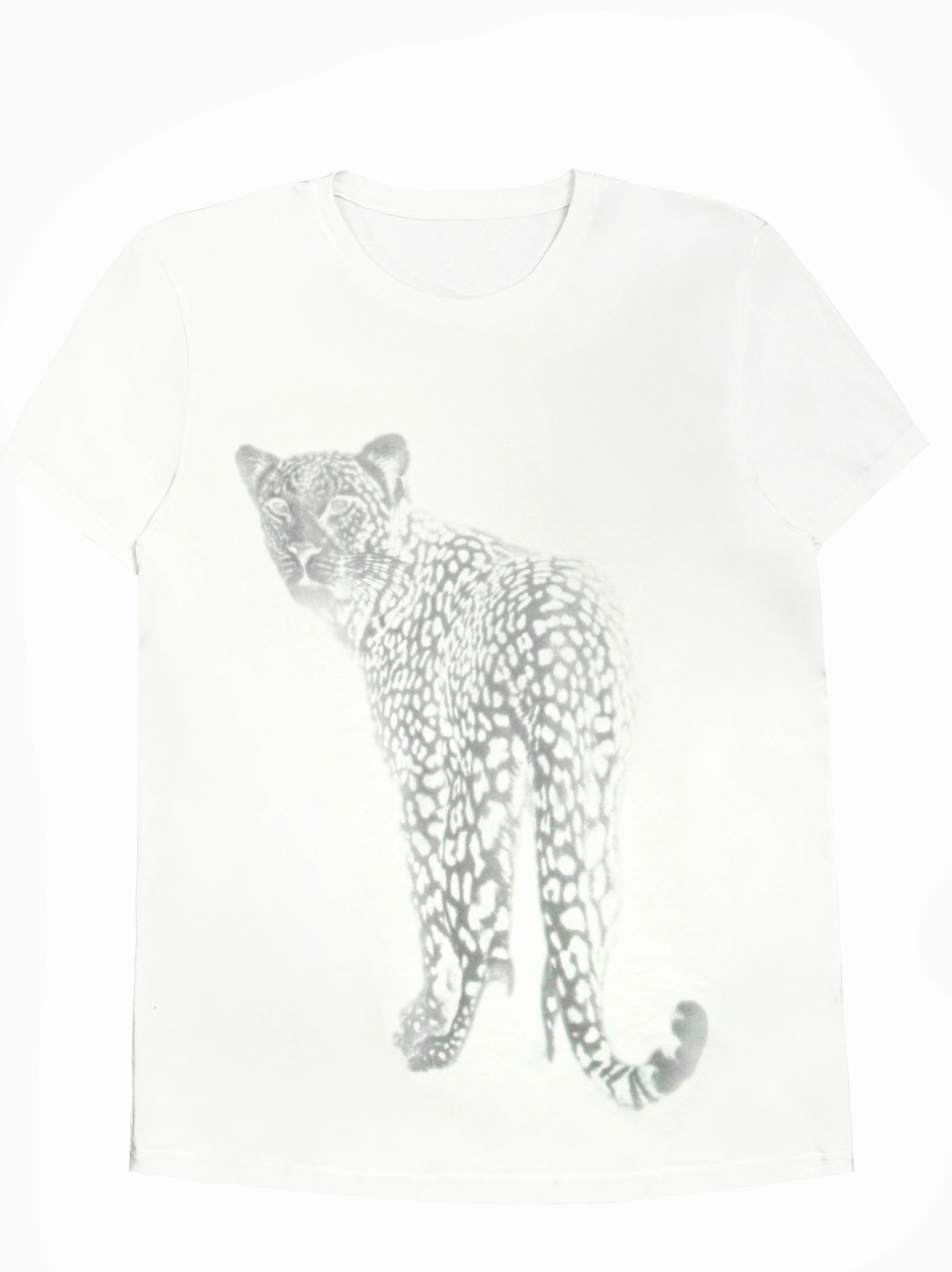 Jim Kennet "leopard" Loose Print Tee