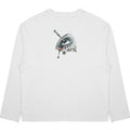 O3PARK Shoulder Sleeve Loose Casual Long Sleeve