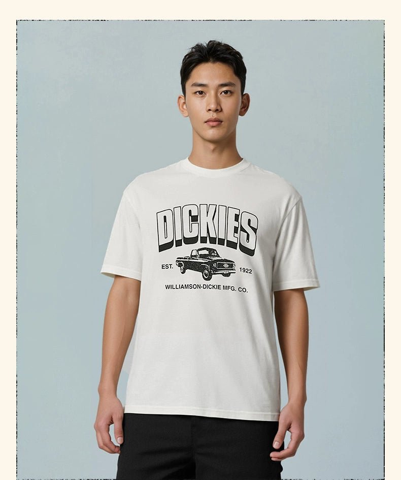 Dickies Loose Quick Drying Breathable Racing Culture Printed Tee