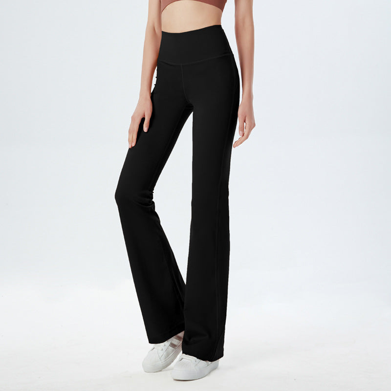 Athena Lulu Wide Leg High Waist Hip Lift Stretch Yoga Pants