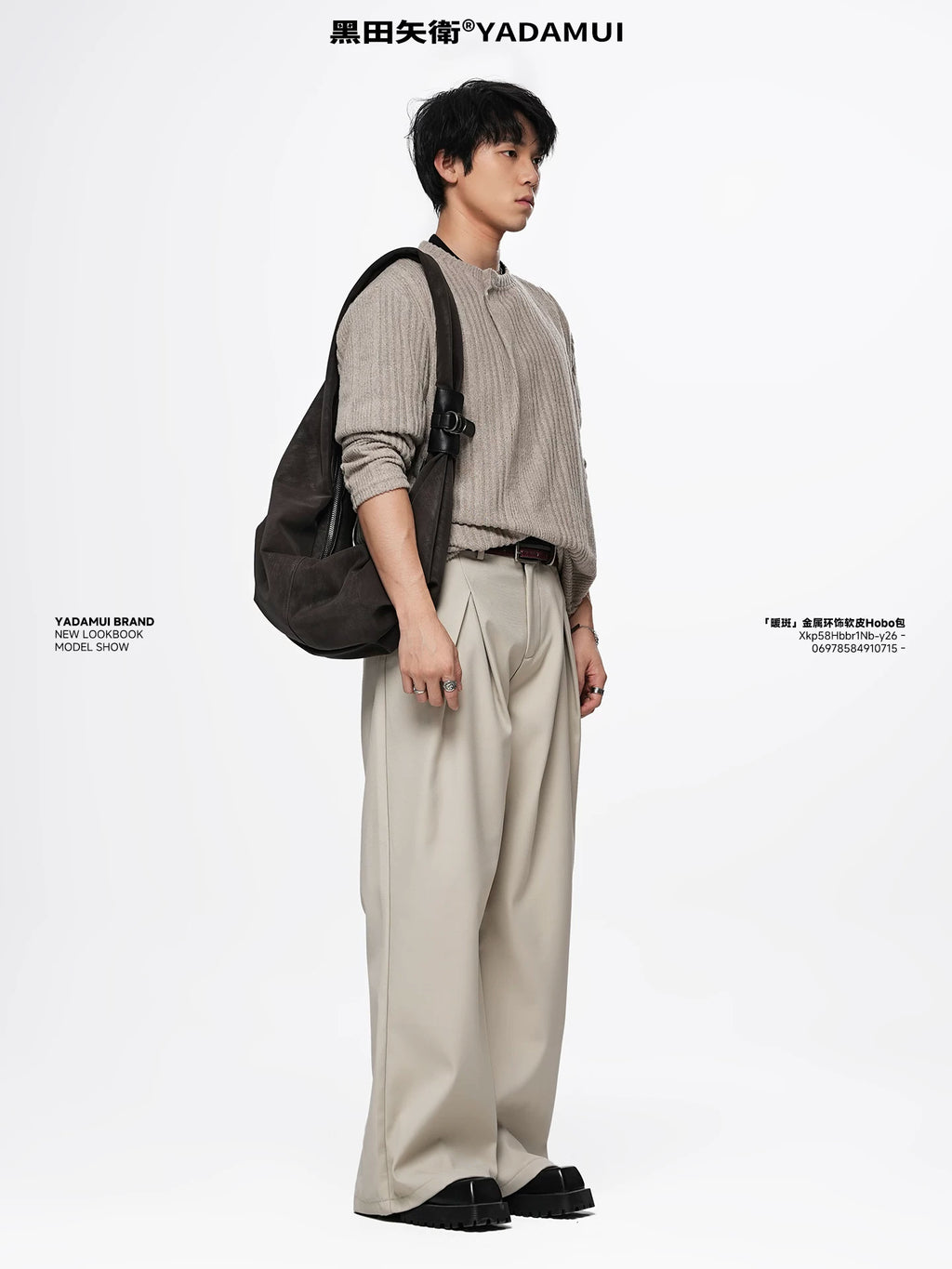 YADAMUI Retro Niche Shoulder Messenger Bag