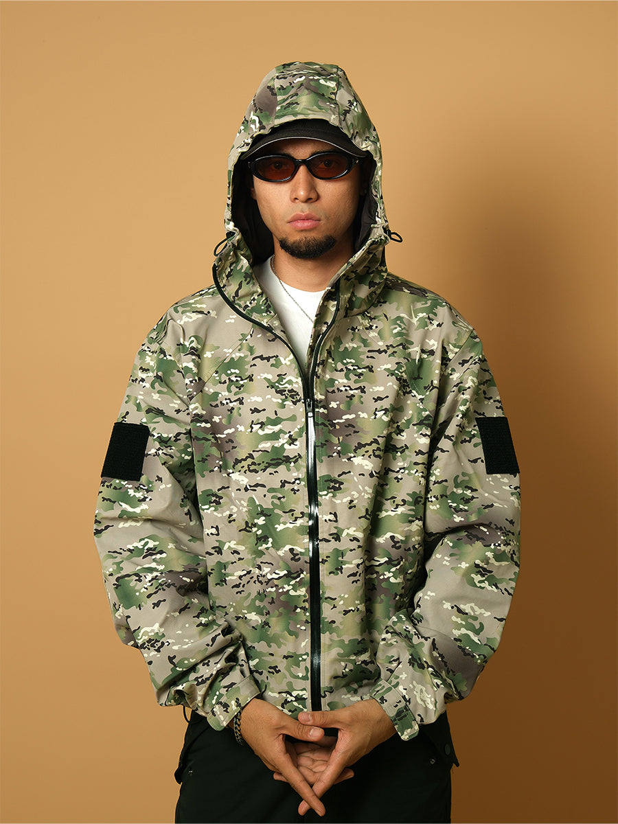 ComicTree Camouflage Windproof Jacket