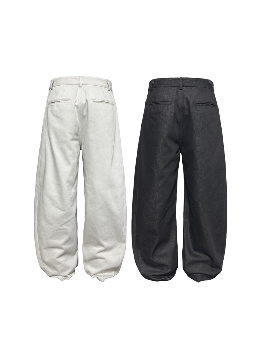 JCAESAR Polished Skin-friendly Warm Scimitar Pants