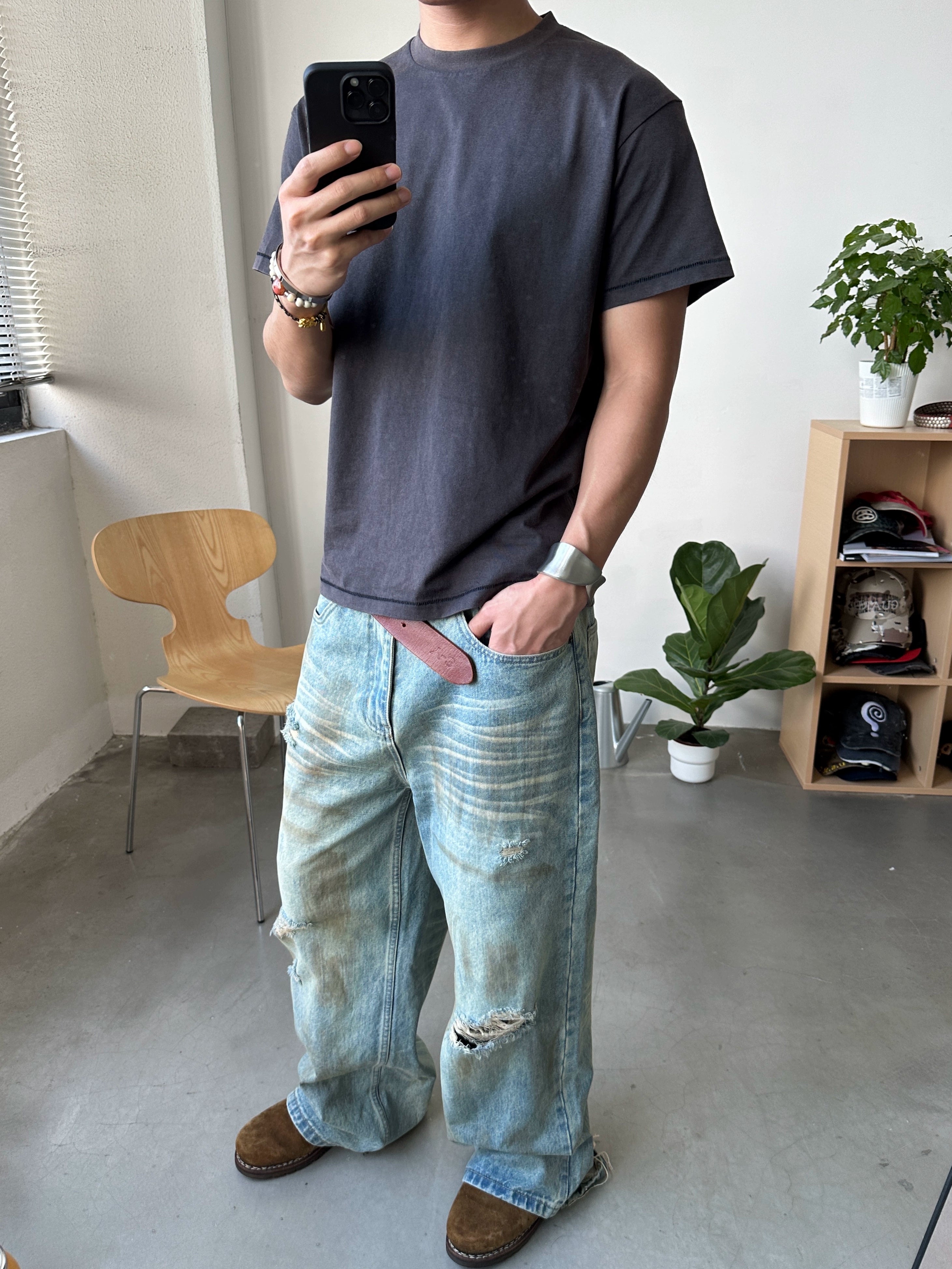 InsGale Cool Skin-friendly Anti-wrinkle Tee