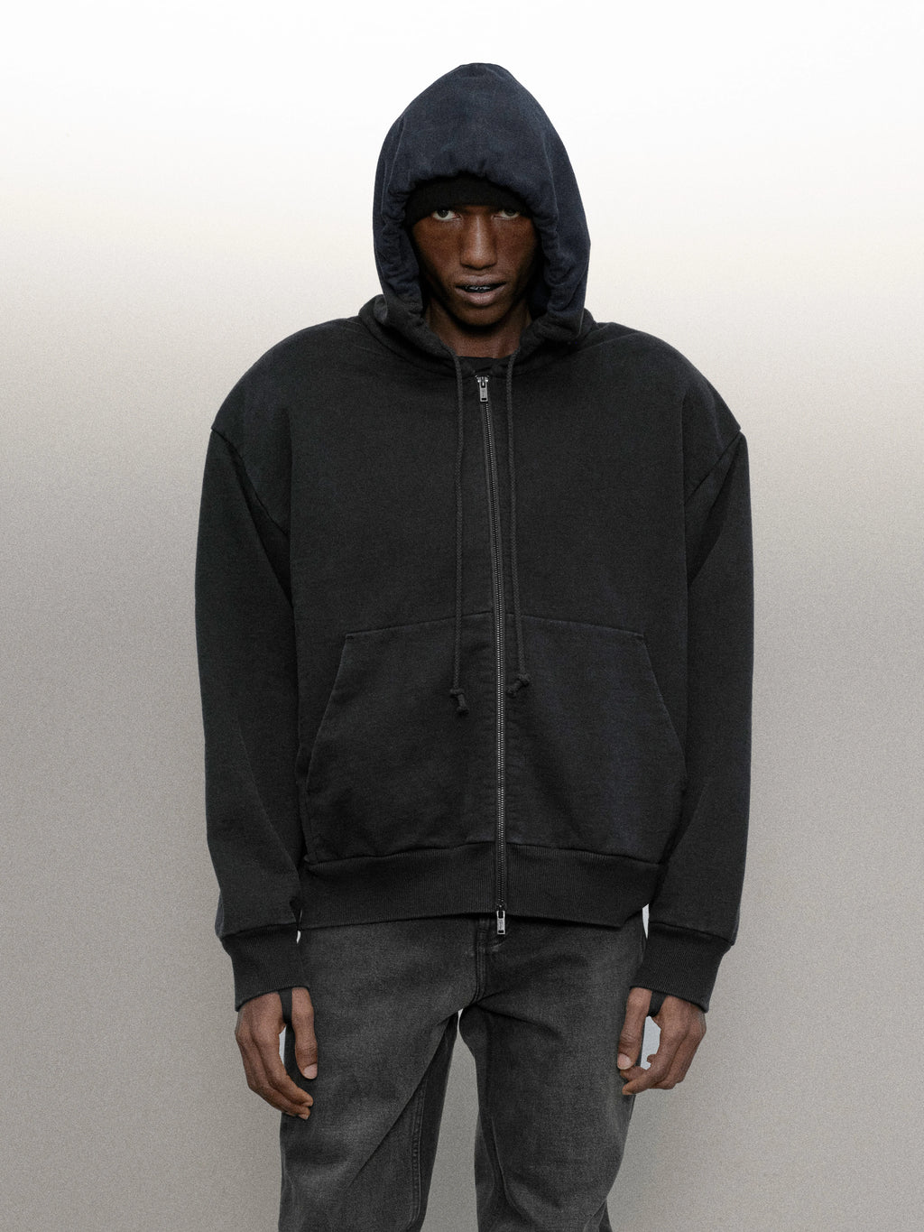 Terrawear Retro Wide Hooded Sweater
