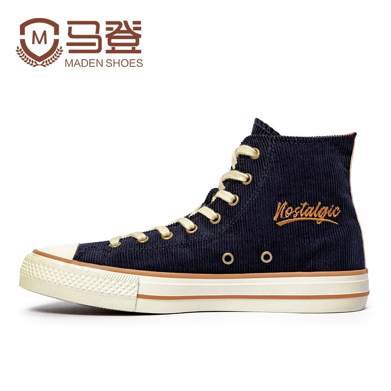 Madden Vintage Corduroy High Top Board Shoes