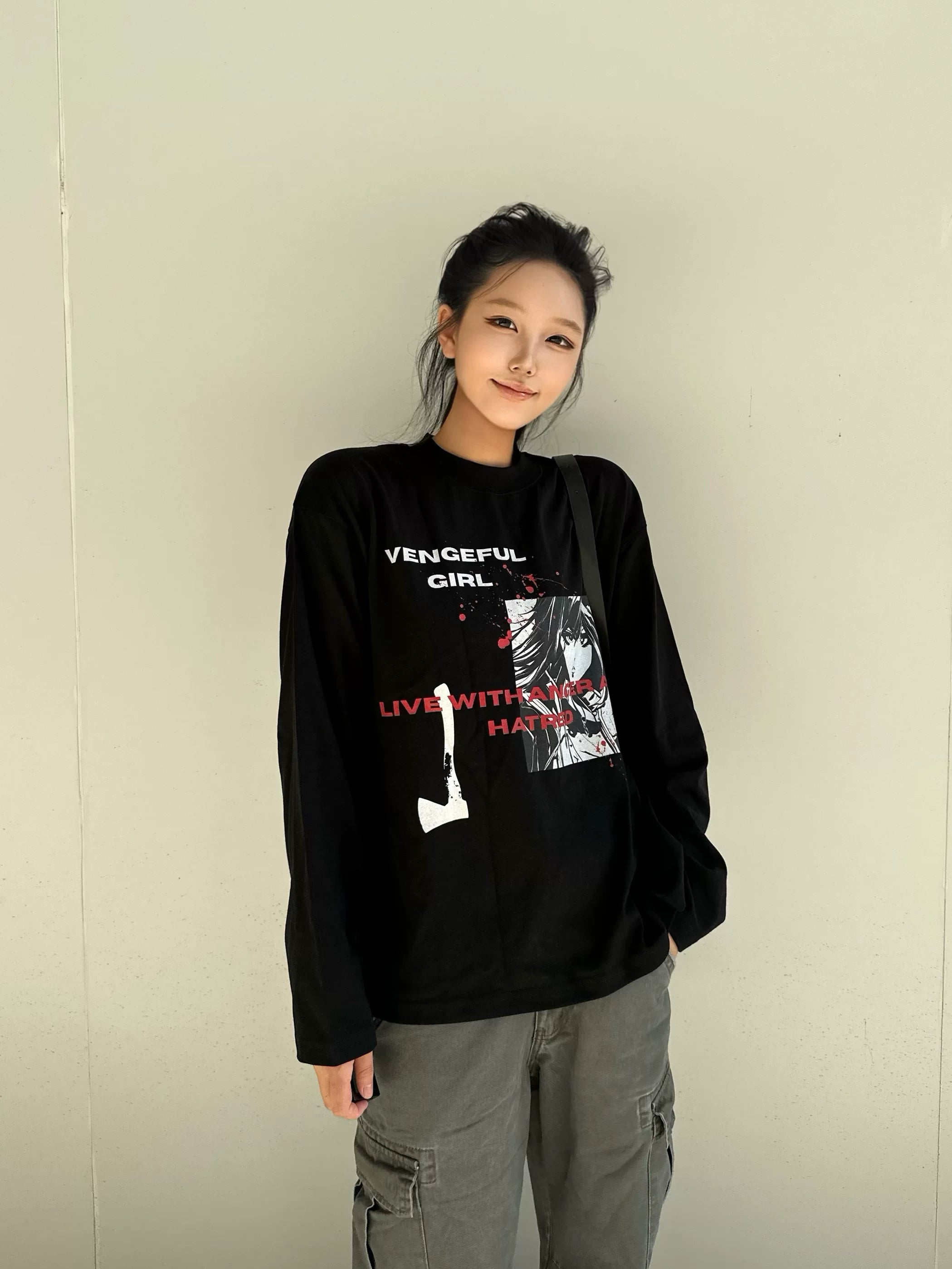 Ironthorn Vintage Loose Versatile Long Sleeve