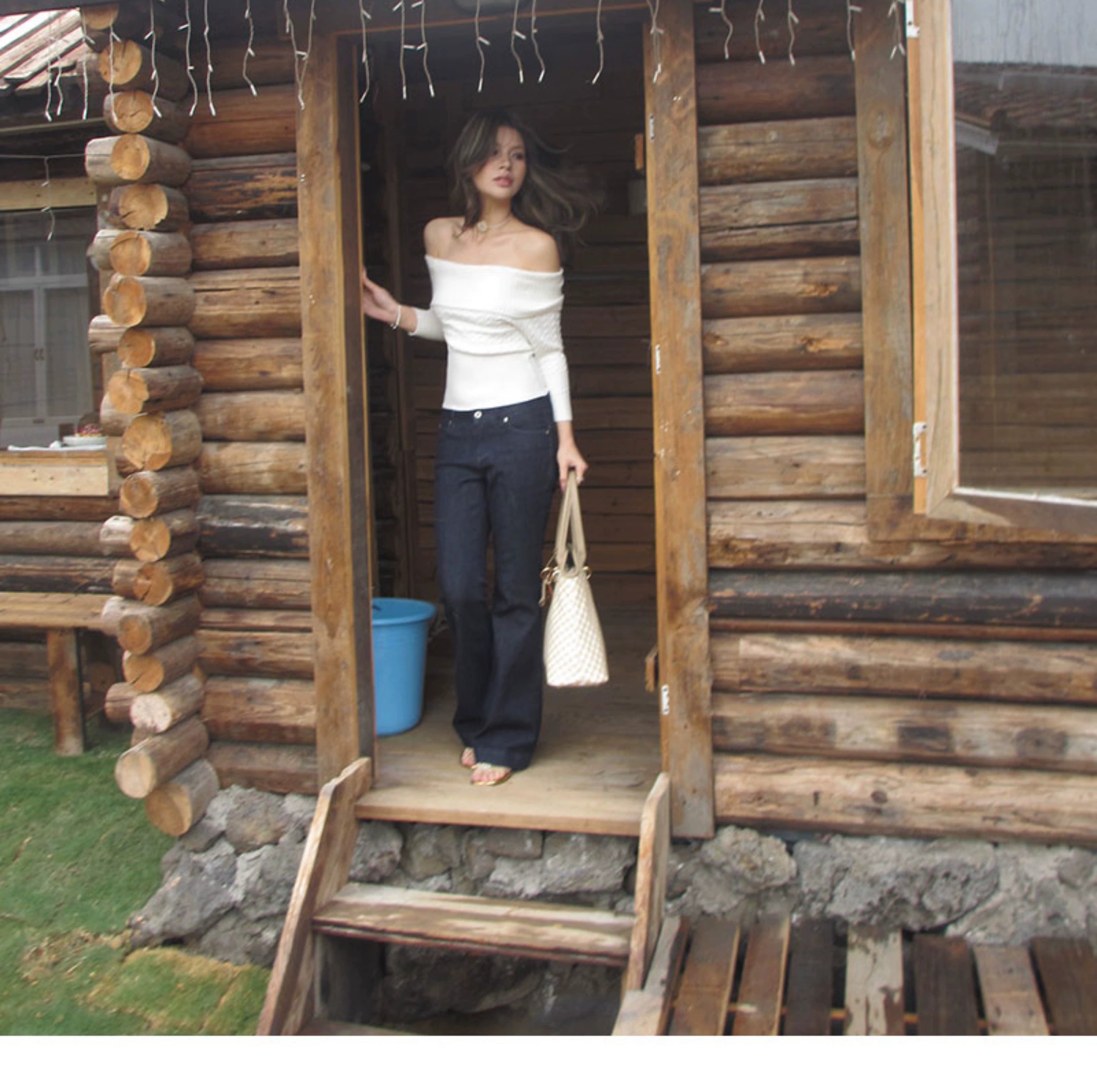 Audwyn Waist Slim Jeans