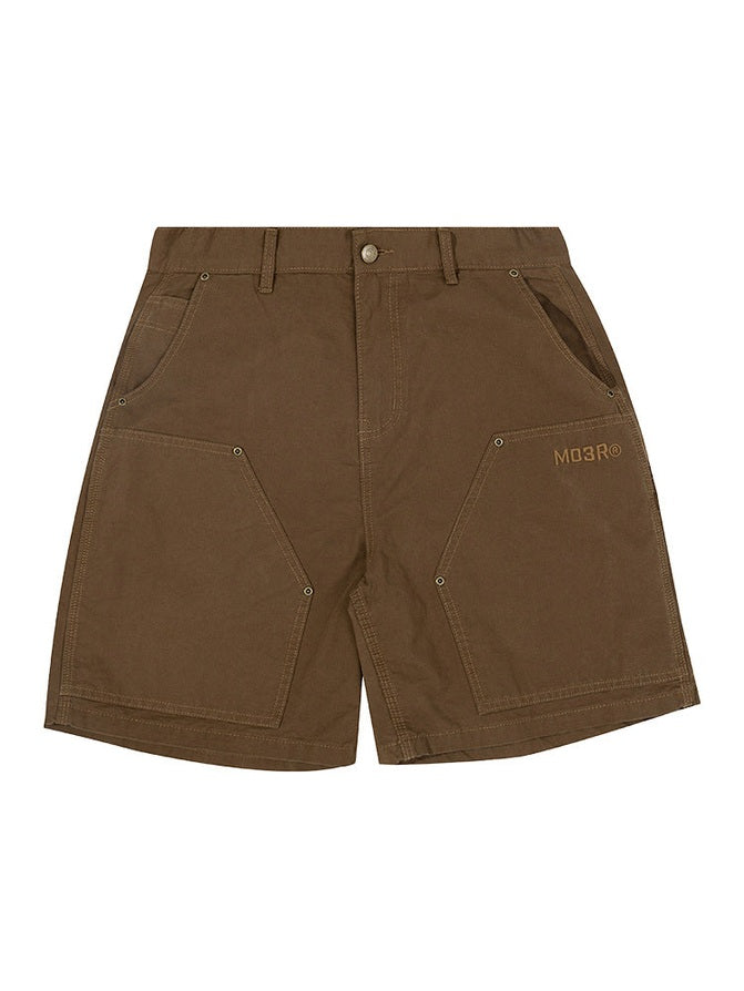 UNF x MD3R knee leaven wash tooling shorts