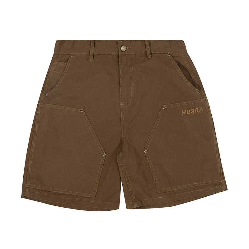 UNF x MD3R knee leaven wash tooling shorts