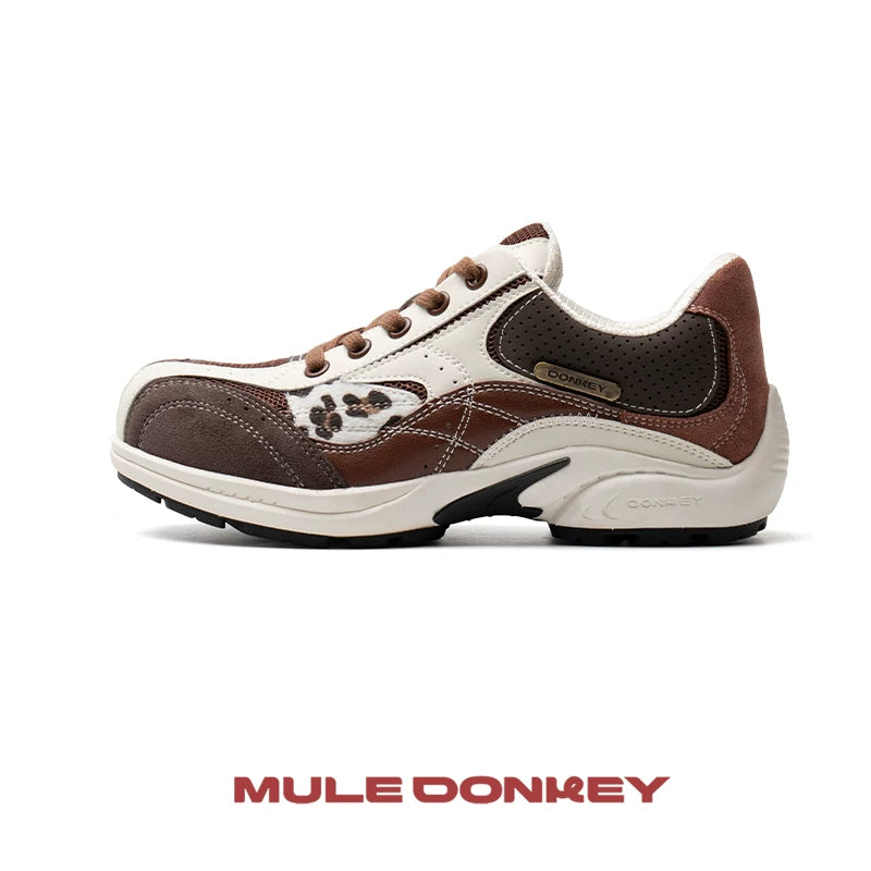 Donkey Contrasting Stitching Sneakers