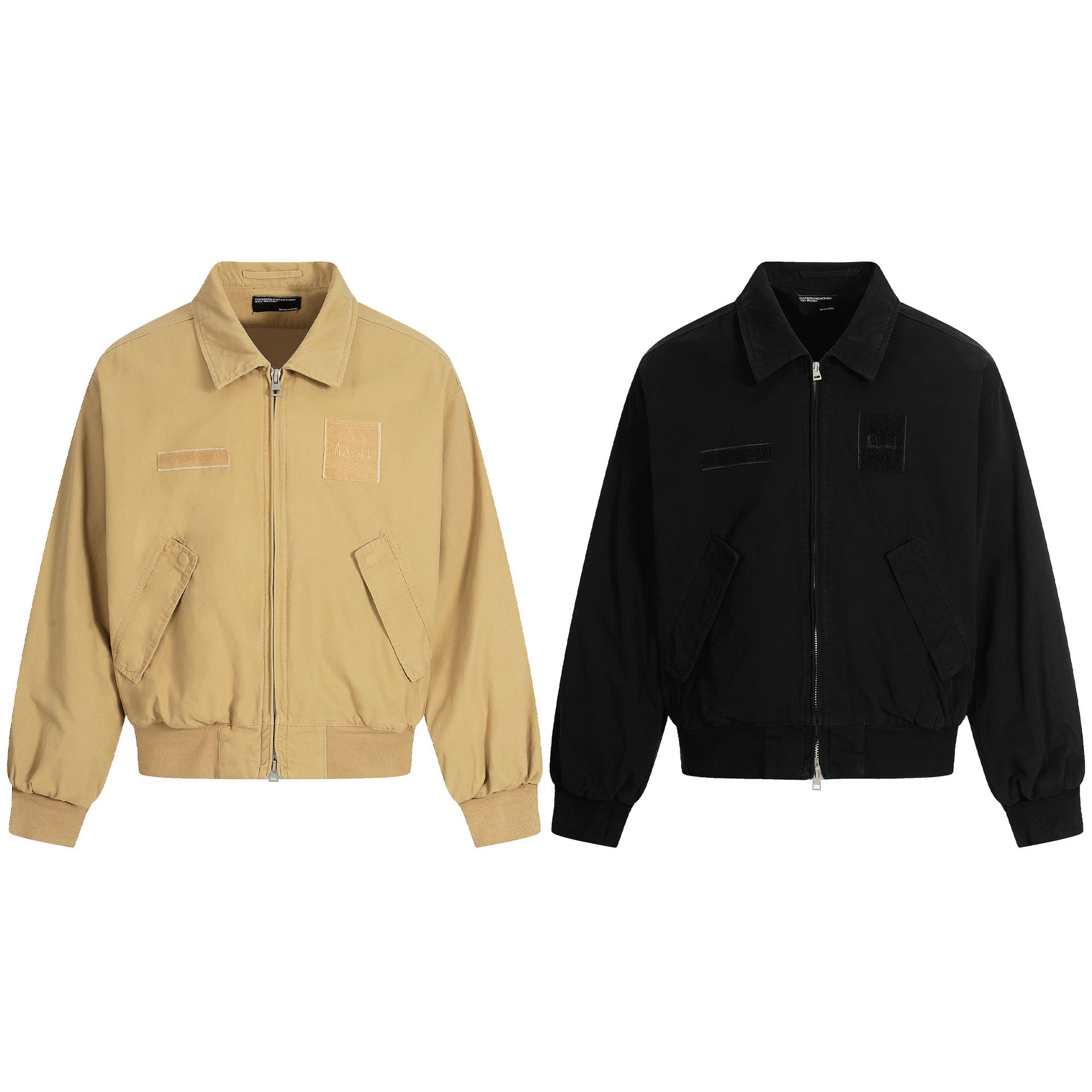 11KN Vintage Embroidered Loose Versatile Lapel Jacket