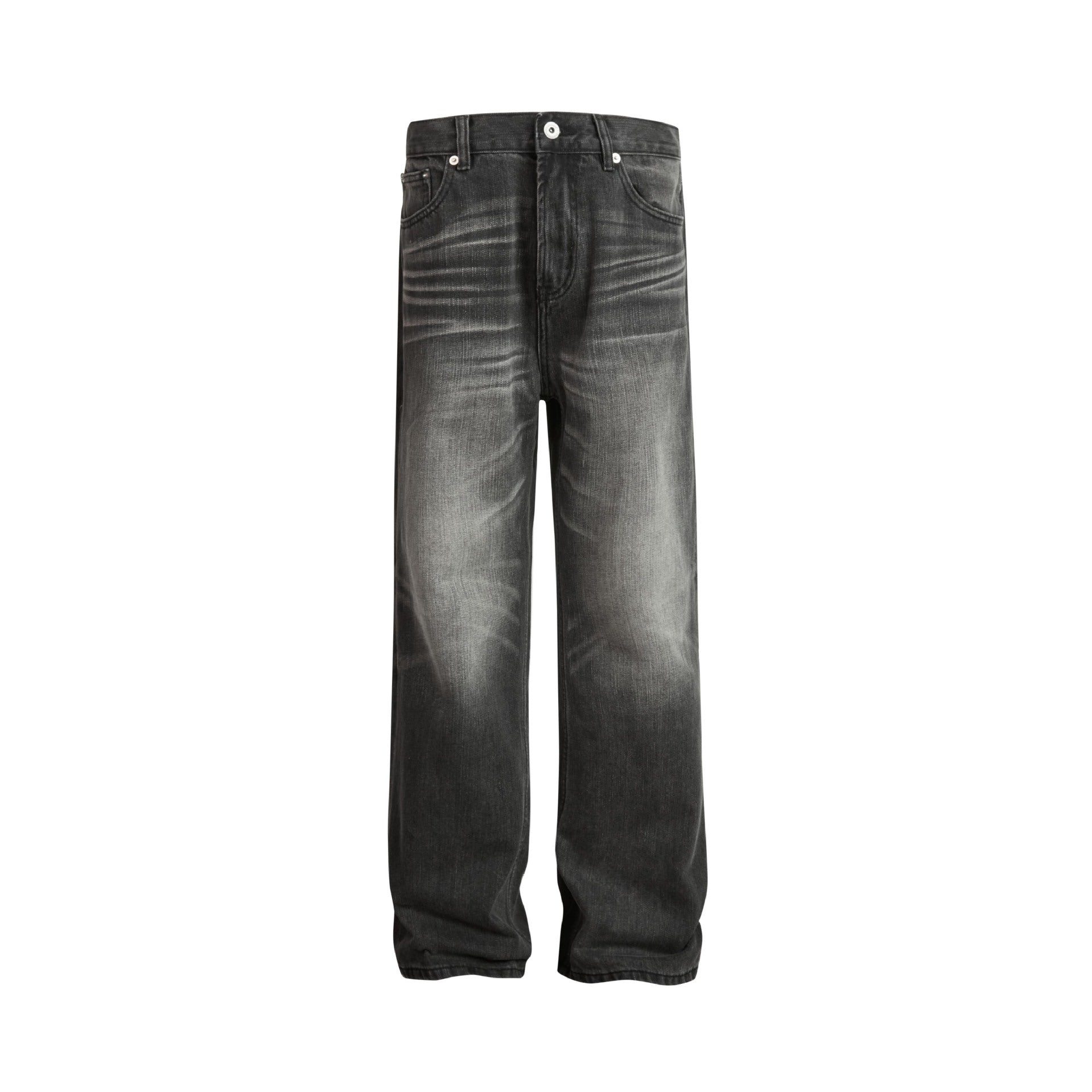 MADEEXTREME Straight Versatile Loose Jeans