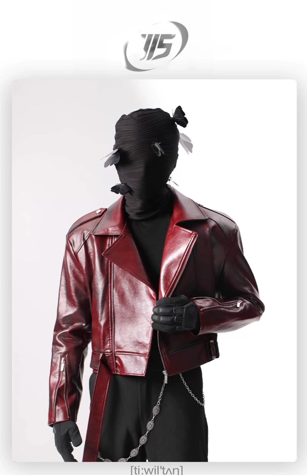 NUndeFineD Short Leather Jacket High-end Jacket